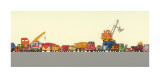 Truckpark with Bucket Shovel