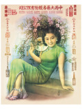Lady in Green Dress