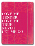Love me Tender