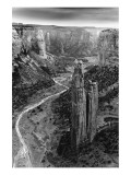Aerial View of Chelly Canyon  Arizona