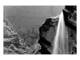 Waterfall  Zion National Park  Utah