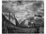 Yosemite Tunnel View Black and White I