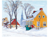 Winter Morning in Baie-St-Paul