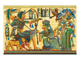 Tutankhamun Hunting Birds