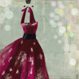 Fuschia Dress I