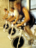 Cycling Spinning Class in Action