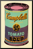 Campbell's Soup Can  1965 (Green and Purple)