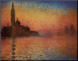 San Giorgio Maggiore by Twilight  c1908