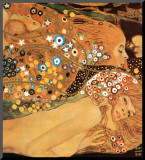 Water Serpents II  c1907 (detail)