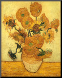 Vase of Fifteen Sunflowers  c1889