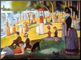 Sunday Afternoon on the Island of la Grande Jatte  c1886