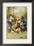 Teddy Roosevelt's Bears: Teddy B and Teddy G at a Picnic