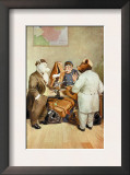 Teddy Roosevelt's Bears: Teddy B and Teddy G at a Custom House