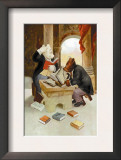 Teddy Roosevelt's Bears: Teddy B and Teddy G Studying Latin