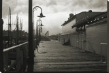 San Francisco Pier with Incoming Fog