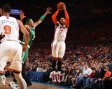 Boston Celtics v New York Knicks - Game Four  New York  NY - April 24: Carmelo Anthony and Paul Pie
