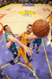 New Orleans Hornets v Los Angeles Lakers - Game Two  Los Angeles  CA - April 20: Pau Gasol