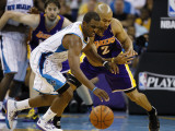 Chris Paul and Derek Fisher
