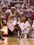 Philadelphia 76ers v Miami Heat - Game Two  Miami  FL - April 18: LeBron James