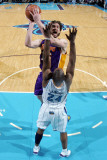 Los Angeles Lakers v New Orleans Hornets - Game Four  New Orleans  LA - April 24: Pau Gasol and Car