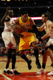Indiana Pacers v Chicago Bulls - Game Five  Chicago  IL - April 26: Danny Granger  Loul Deng and Jo