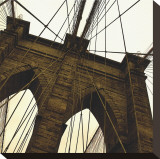 Brooklyn Bridge II (sepia) (detail)