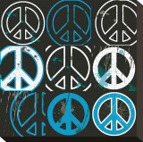 Peace Mantra (blue)