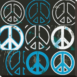 Peace Mantra (blue)