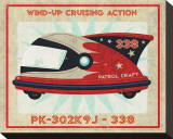 Patrol Craft 338  Box Art Tin Toy
