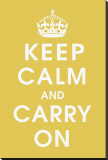 Keep Calm (mustard)