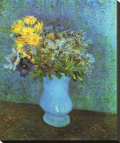 Vase with Lilacs  Daisies and Anemone