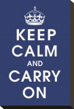 Keep Calm (navy)