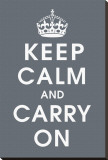 Keep Calm (charcoal)