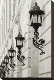 Lamps on Side of Building