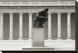 Rodin's Thinker in Profile