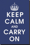 Keep Calm (navy)