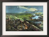Trains Opening the Great American Plains
