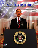 Obama - Justice Has Been Done - May 1  2011