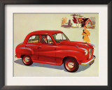 Shiny Red A30 Car