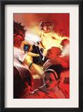 Marvel Divas 4 Cover: Hellcat  Black Cat  Firestar and Photon