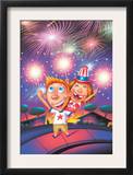 Kids with Sparklers