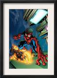 Timestorm 2009/2099 4 Cover: Spider-Man and Ghost Rider