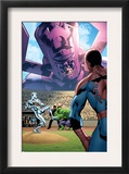 Marvel Adventures The Avengers 26 Cover: Silver Surfer and Galactus