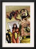 Assault on New Olympus Prologue 1 Group: Hercules  Spider Woman  Spider-Man and Wolverine
