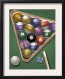 Pool Rack with International Money Symbols  Grouped Elements