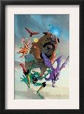 Lockjaw and The Pet Avengers 1 Cover: Lockjaw  Lockheed  Throg  Redwing and Hairball
