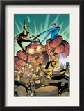 Marvel Adventures Fantastic Four 35 Cover: Thing and Mr Fantastic