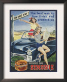 Simoniz Girls on Car