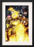 Timestorm 2009/2099 2 Cover: Ghost Rider  Punisher  Cerebra  Spider-Man and Human Torch