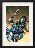 Skaar: Son Of Hulk 8 Cover: Skaar and Silver Surfer
